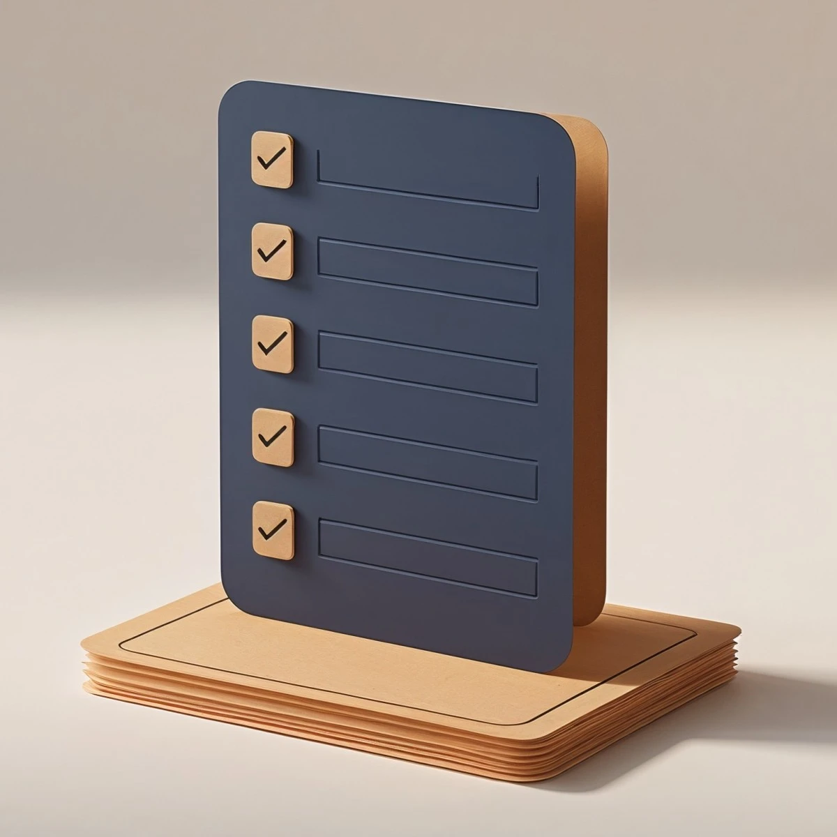 Checkbox icon representing KPI tracking and performance measurement for workers' compensation programs