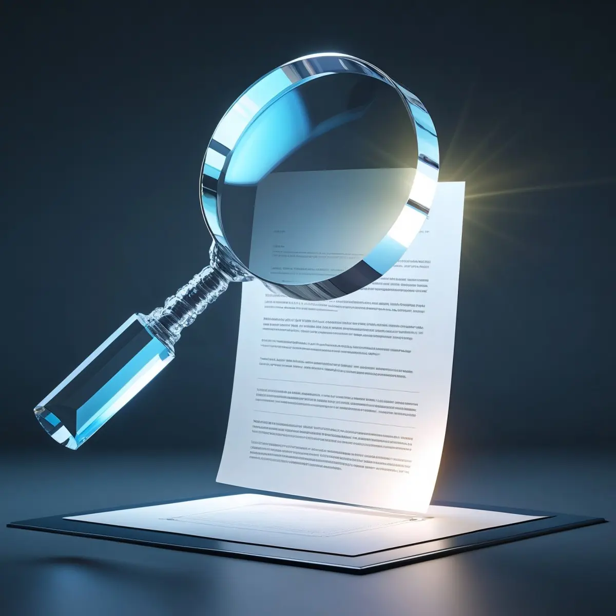 Magnifying glass over workforce data, representing statistical analysis of vacation time usage and BLS employment figures